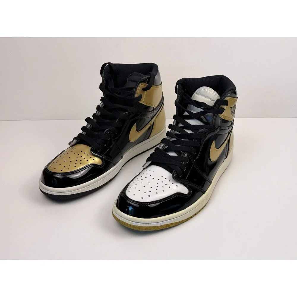 Nike Air Jordan 1 Retro OG NRG High Gold Top 3 Men Size 10 861428-001 Pre-Owned